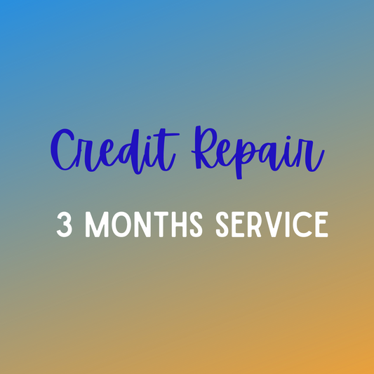 3 Months Credit Repair Bundle